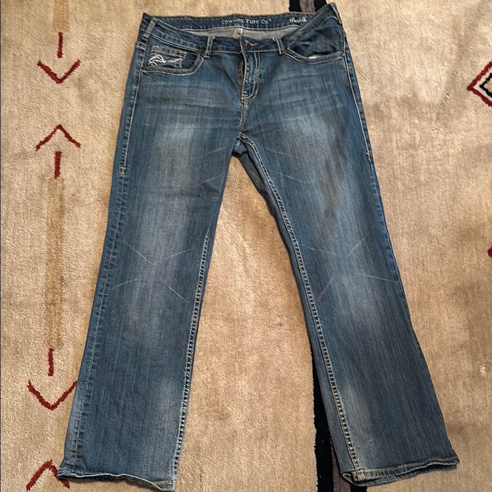 Cowgirl Tuff - Don’t Fence Me In Jeans 34x31